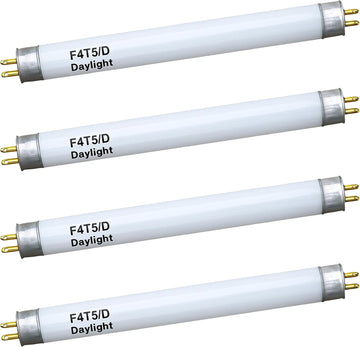 Linear Fluorescent Tube 6-Inch (4-Pack) T5 4W Straight