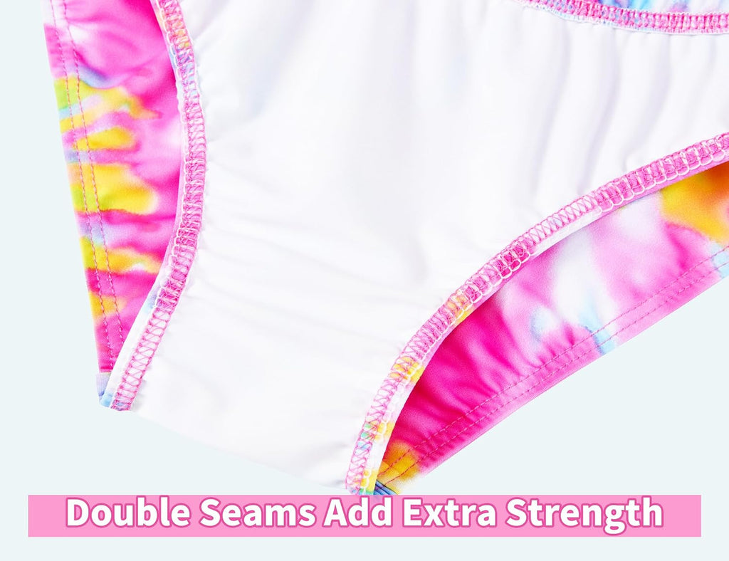 Girls Swimsuit Long Sleeve Rash Guard