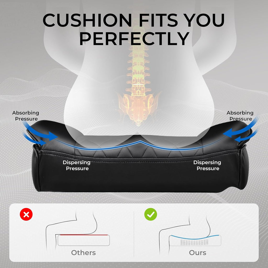Gaming Chair,Office Chair with Pocket Spring Lumbar Support, Ergonomic Comfortable Wide Office Desk Computer Chair