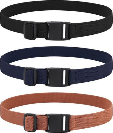 Kids Magnetic Belt for Girls - 3 Pack Toddler Boys Elastic Belt