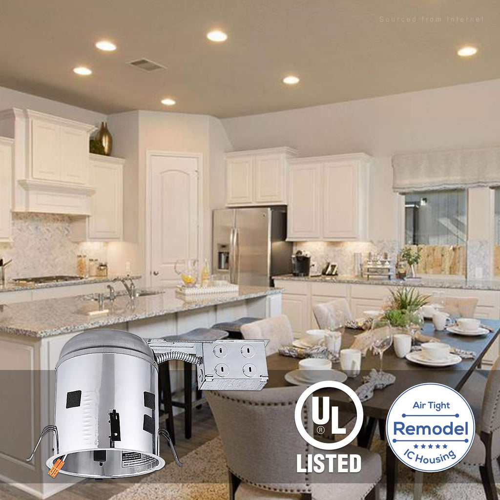 6 Inch Remodel Recessed Light Housing