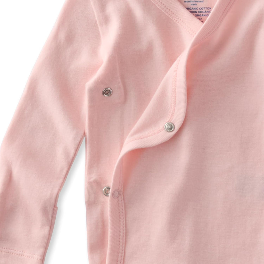 Sterling Pack Side Snap Long Sleeve Bodysuits 100% Cotton