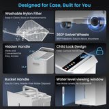 5,600 Sq.Ft Most Efficient Energy Star 2024 Dehumidifier with Pump