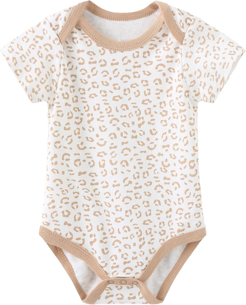 Baby Bodysuit Short Sleeve baby One-Piece Cotton Pack baby clothes