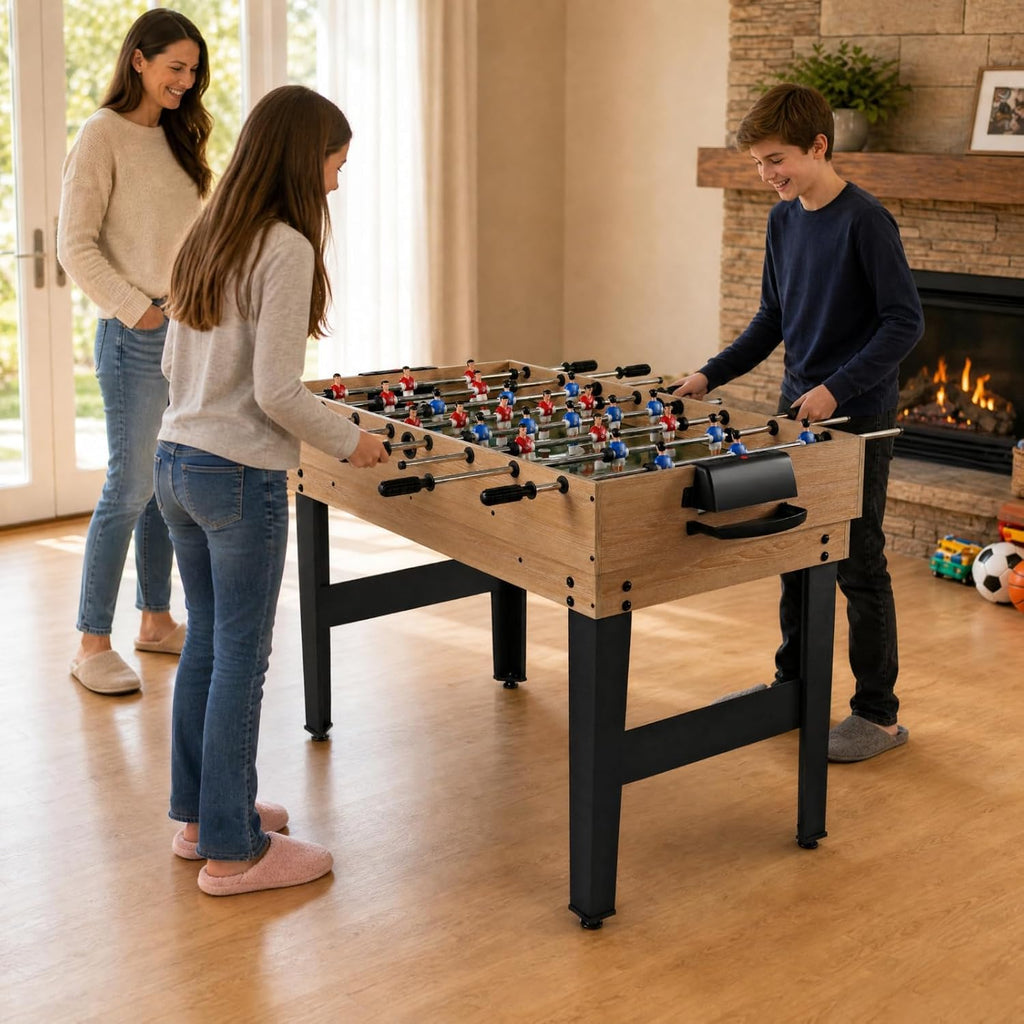 12-in-1 Game Table - 48" Combo Game Table, Ping Pong Table, Foosball Table, Air Hockey Table, Pool Table - Sports