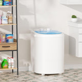 Portable Washing Machine, 5.5 Lbs Compact Mini Portable Washer, 110V Single Tub Laundry Washer Machine for Apartments