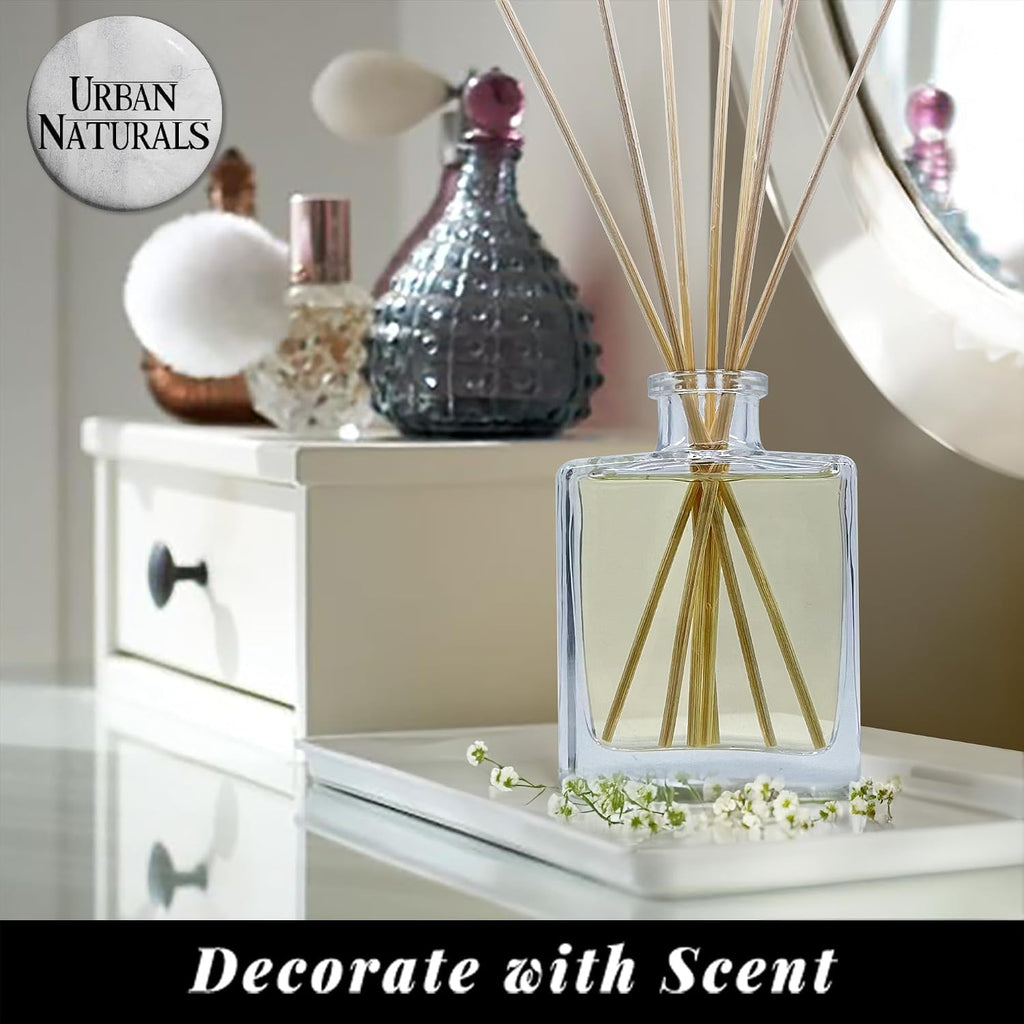 Reed Diffuser Set, Pumpkin Brulee - Bathroom Shelf Décor - Set of 5