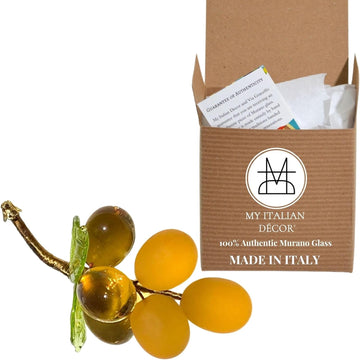 Authentic Grapes Figurine (Gold)