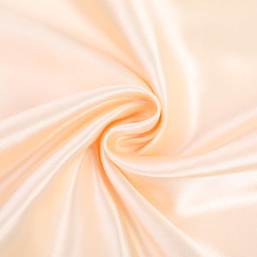 Satin Fabric by The Yard 60 Inch Wide Soft Silky Charmeuse Satin Fabric Soft Cloth Fabric Bridal Dress, Wedding