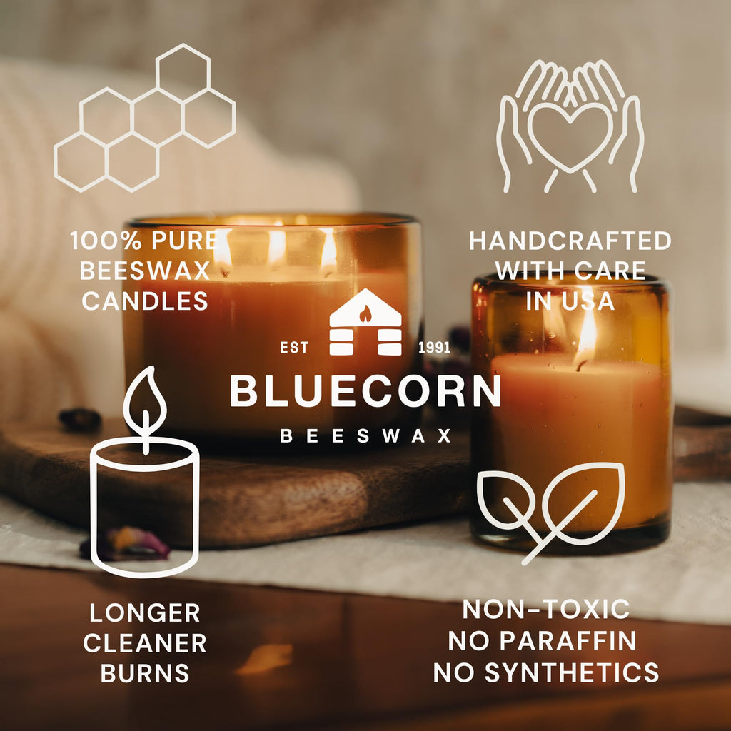3-Wick Candle, 22 Oz, Amber Glass, 1 Count