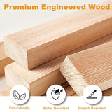 Preassembled Sliding Closet Door 48"(Double 25") x 80" Interior Doors with Hardware Kit & Floor Guid