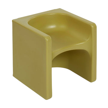 Tri-Me 3-In-1 Cube Chair, Kids Furniture, Fern Green