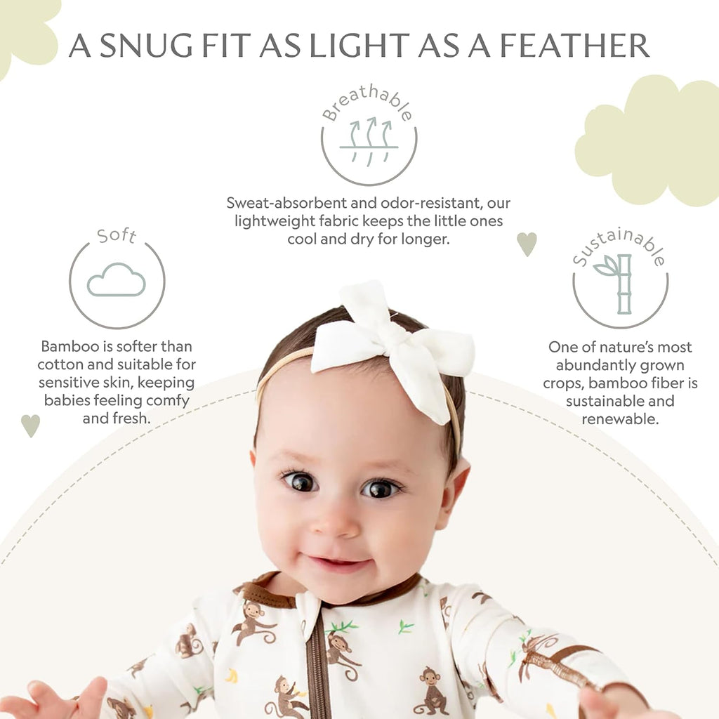 Soft Baby Clothes Footie Pajamas