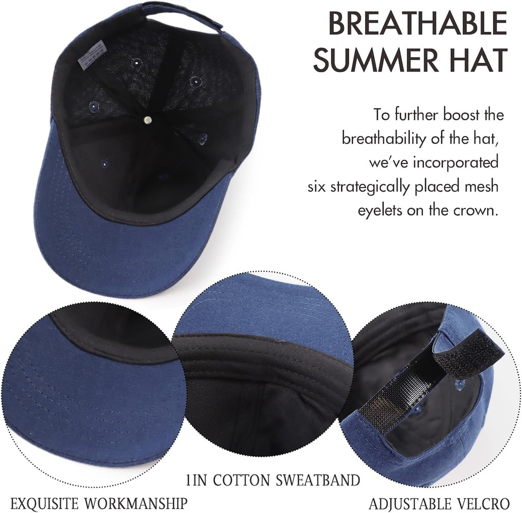 Cotton Toddler Baseball Cap Baby Boy Sun Hat for Kids Girls Baseball Hats