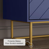 Sideboard Cabinet, Buffet Cabinet with Storage Set of 2, Sideboard Storage Cabinet with Adjustable Shelf