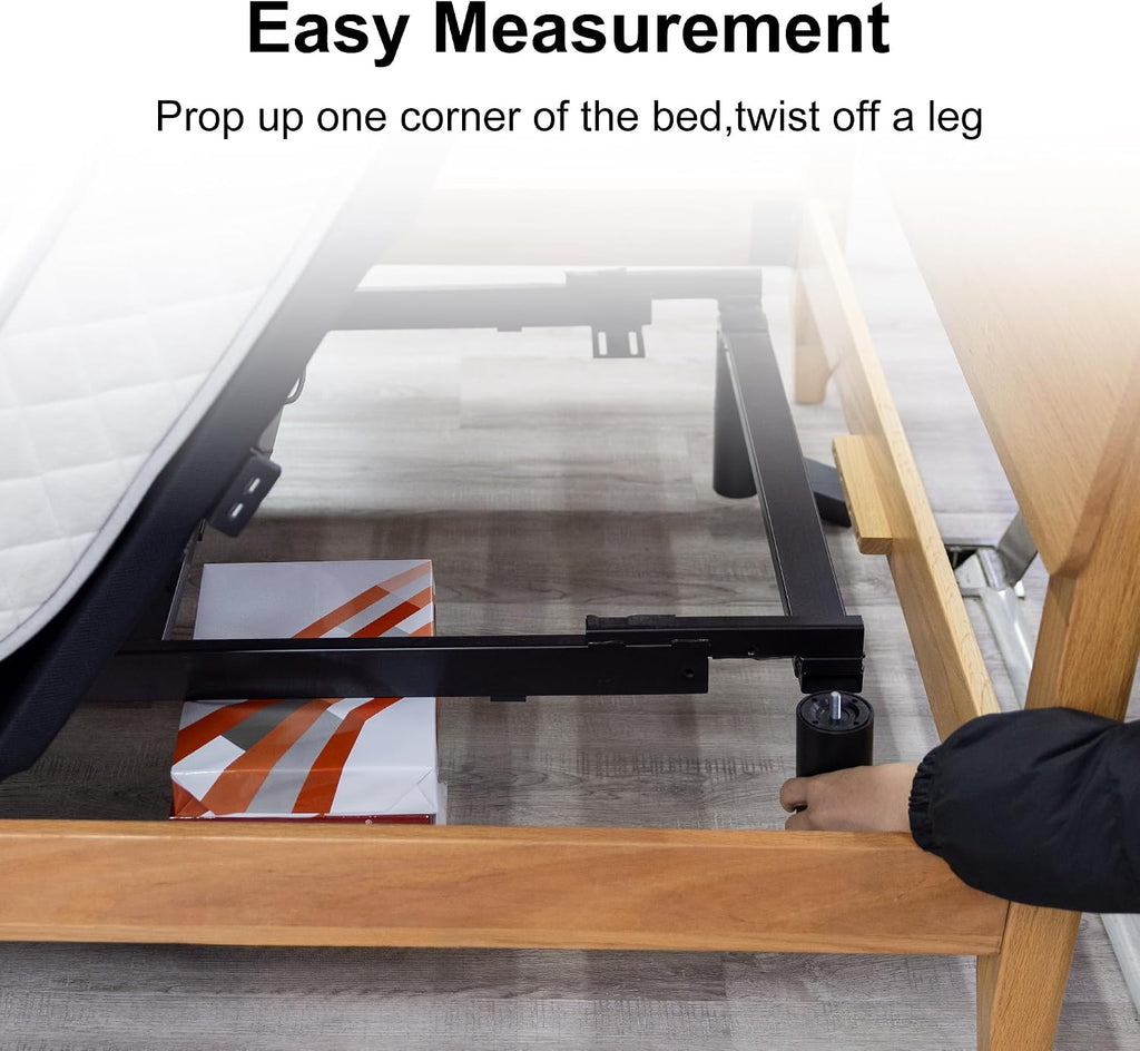Inch Bed Legs Replacement for Adjustable Bed Base Frame - Set of 6