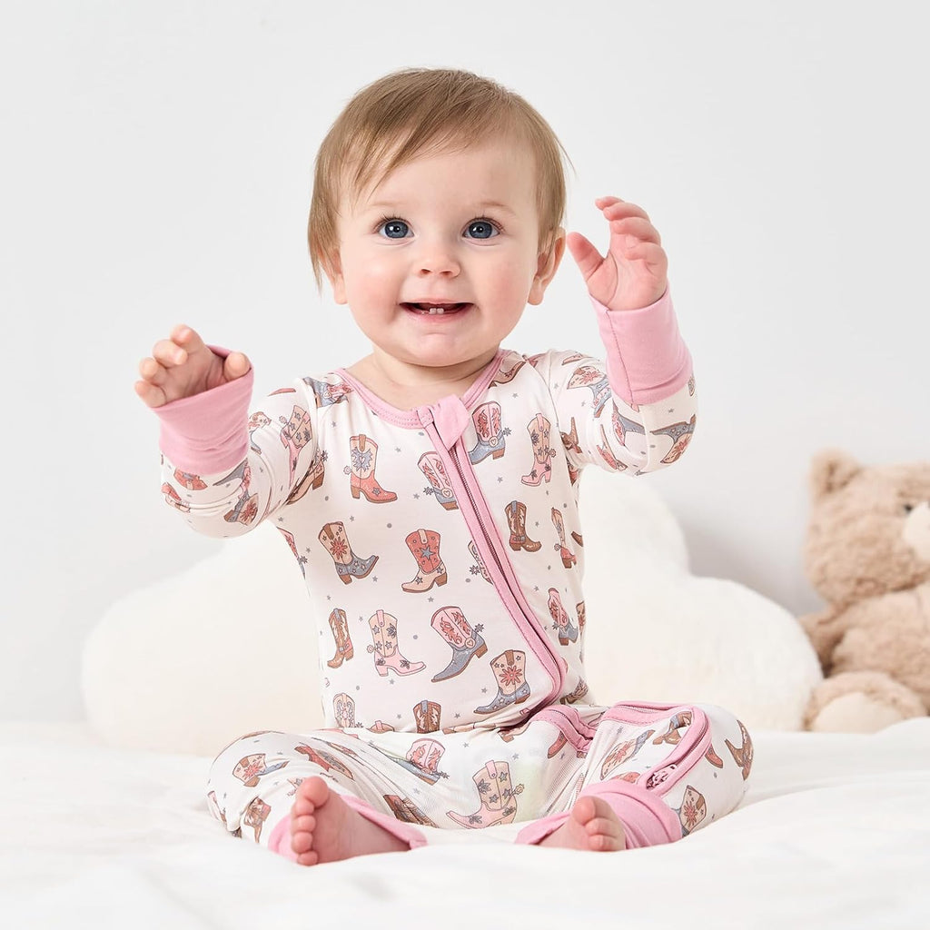 Baby Sleeper Viscose from Bamboo Zipper Footies