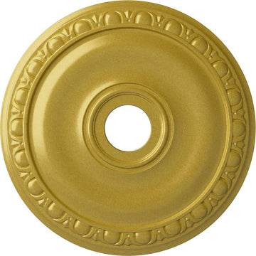 Jackson Ceiling Medallion, Rich Gold