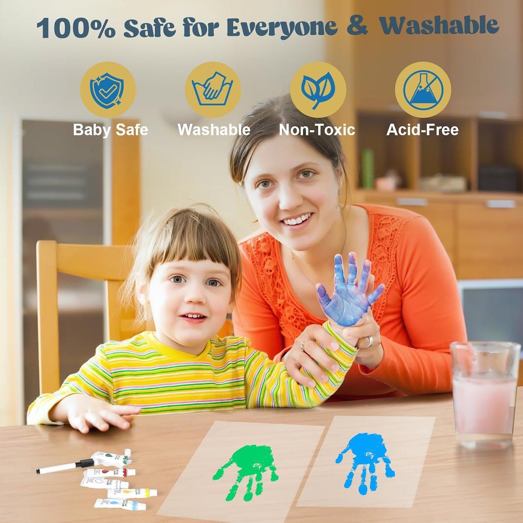 Family Handprint Kit - Baby Hand and Footprint Kit, Adoption Gifts, Family Gifts for New Parents, Christmas, New Mom