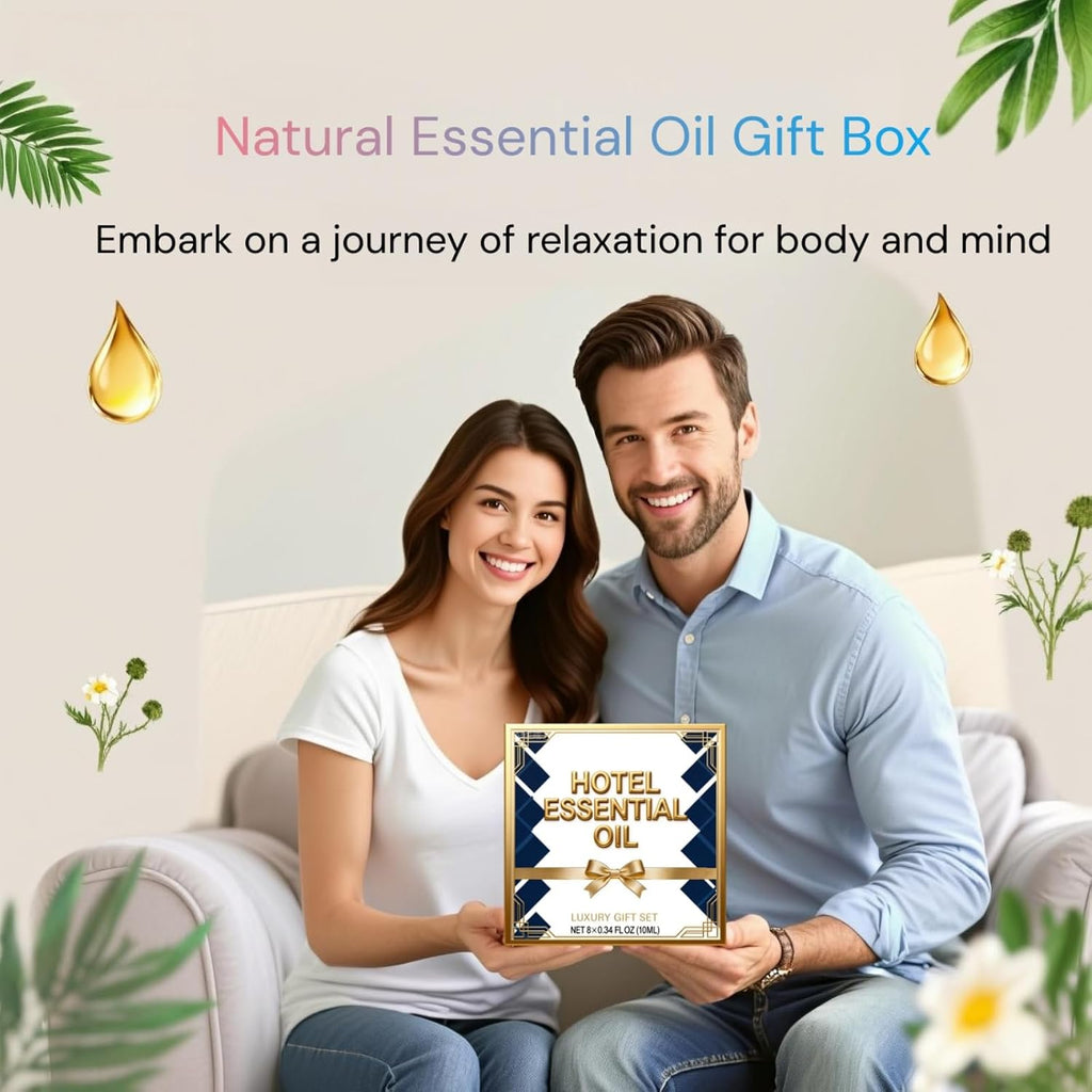 Hotel Diffuser Oil Discovery Kit - Buyers' Best Picks - 10 mLX8, Hotel Fragrance Oil Gift Set - for Waterless