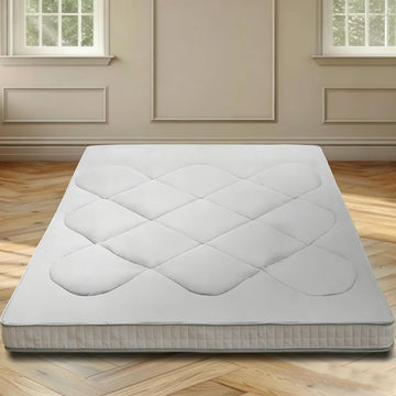 Japanese Futon Floor Mattress - Foldable Tatami Mat, Portable Dormitory Sleeping Pad, Fold-Up Floor Lounger Bed for