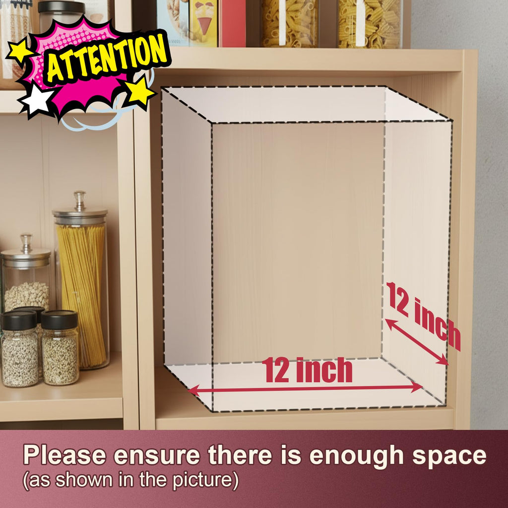 Lazy Susan Medicine Bottle Organizer for Cabinet 2 Tier Clear