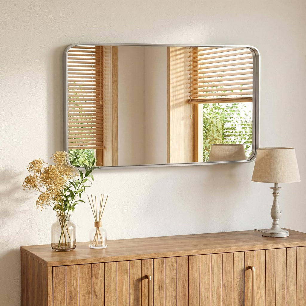 Bathroom Mirror 48x30 Inch, Vanity Mirror for Wall