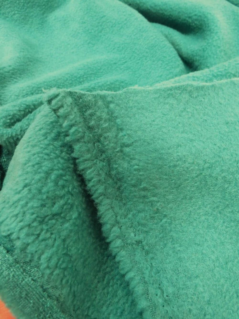 Charcoal Gray Fleece Fabric - by The Yard