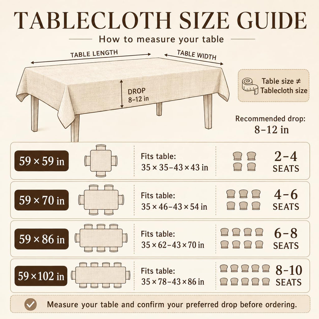 Boho Rectangle Tablecloth with Tassels, 59 x 102 in, Diamond