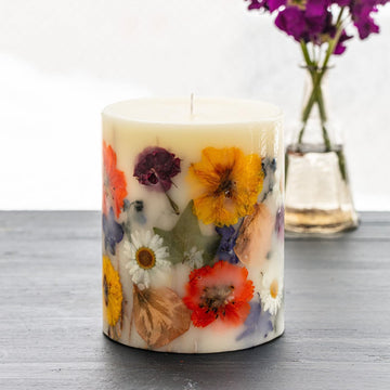Spring Decor Essence of Spring Botanical Candle | Aromatherapy Long Lasting Candles Home Gifts Notes of Hyacinth