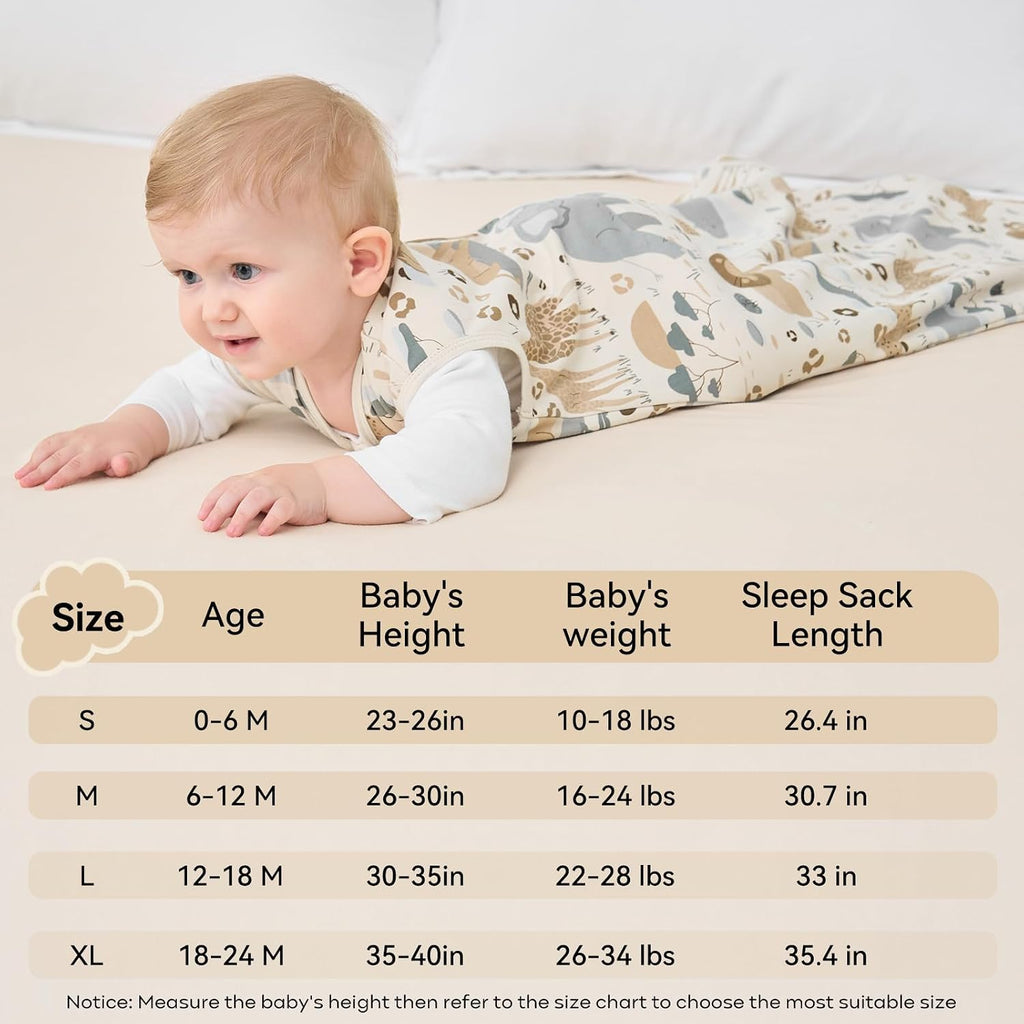 Baby Sleep Sack 100% Organic Cotton 1.0 TOG