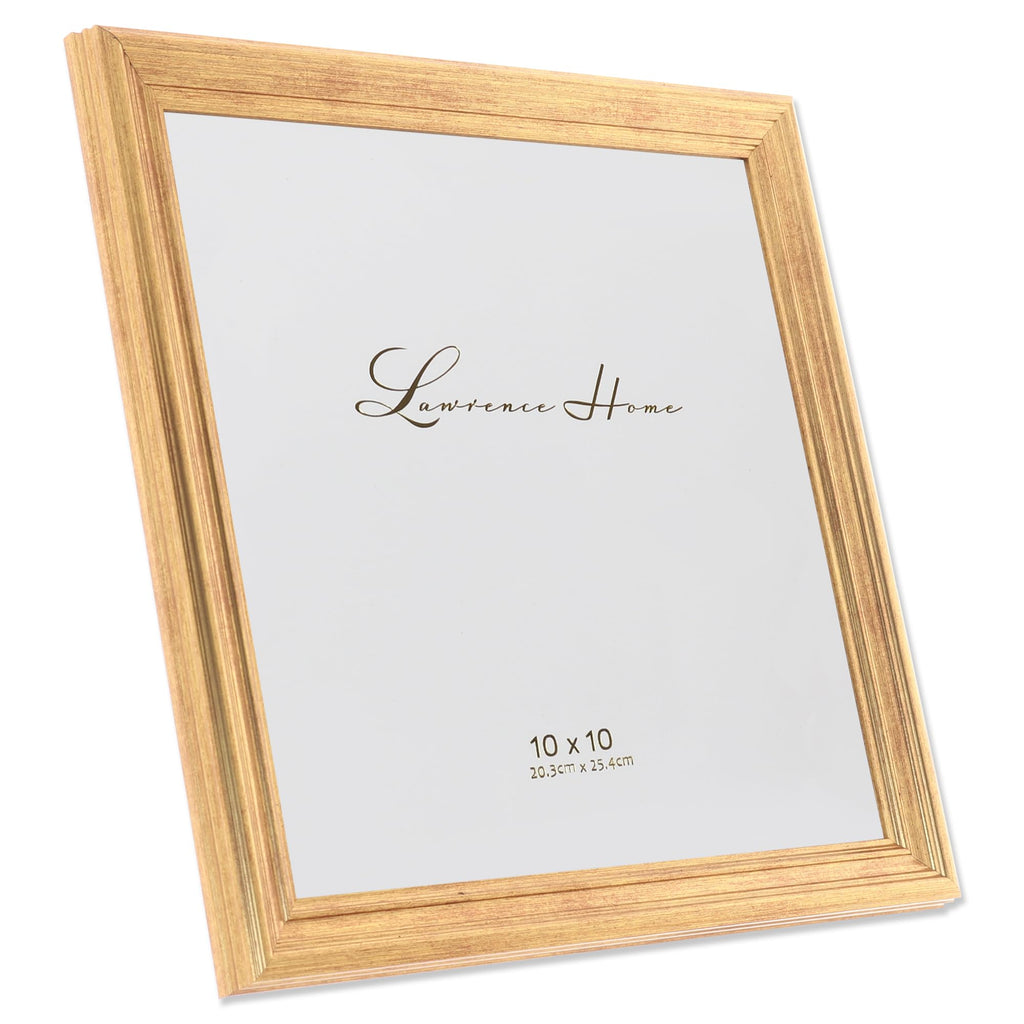 10x10 Sutter Burnished Gold Picture Frame