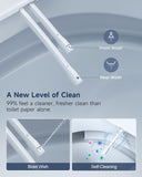 HR-T30 Non-Electric Bidet Toilet, Tankless Toilet with ADA Chair Height, 1.0GPF and Powerful Flush