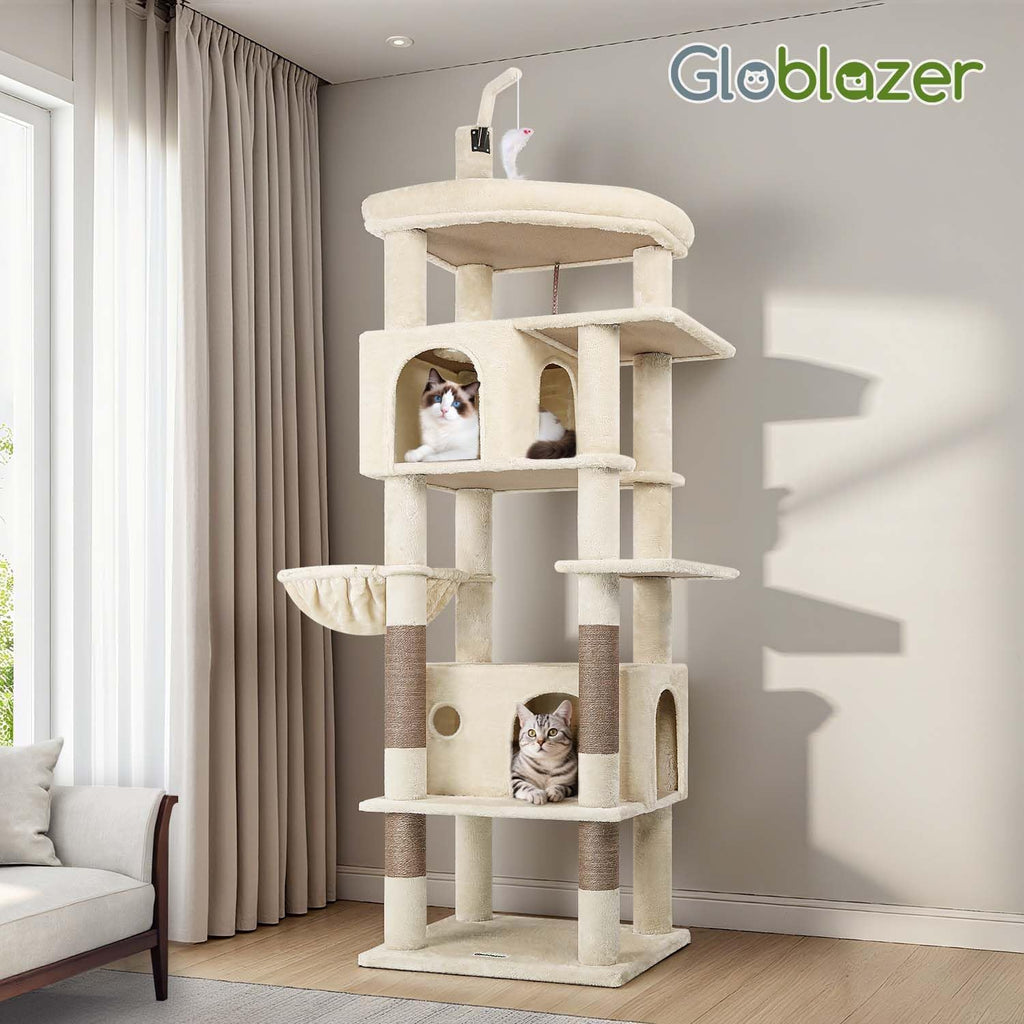 Cat Tree for Large Adult Cats, Heavy Duty Indoor Cat Tower