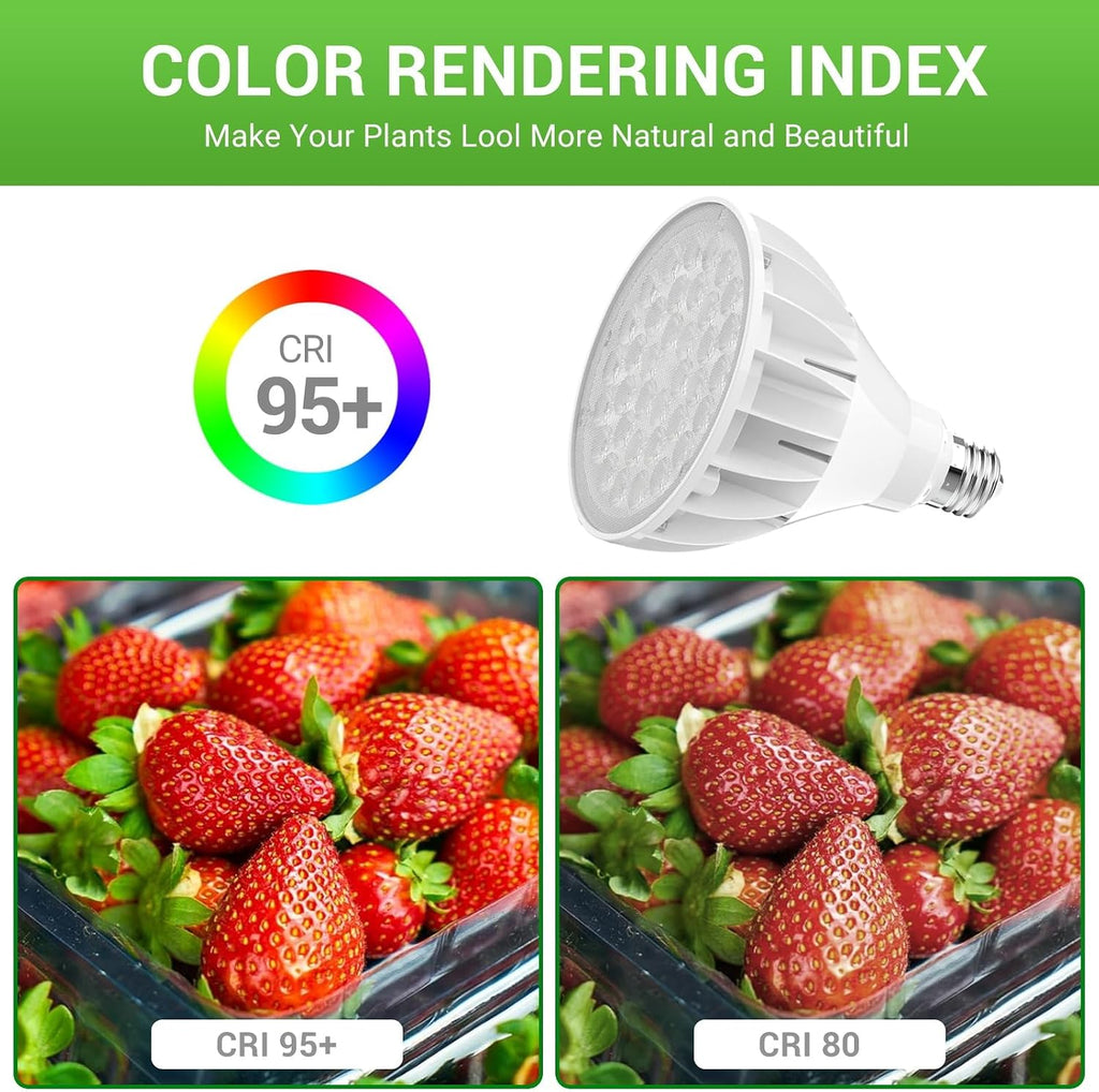 26W LED Grow Light Bulb for Indoor Plants, Full Spectrum