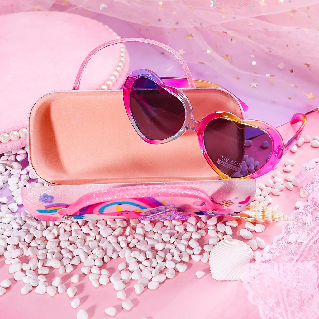 Sunglasses for Girls, Toddler Kids Polarized Sunglass with Case