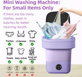 Portable Washing Machine,Mini Washer,16L Upgrade Mini Laundry Machine with Spin Basket,Deep Clean Baby Clothes