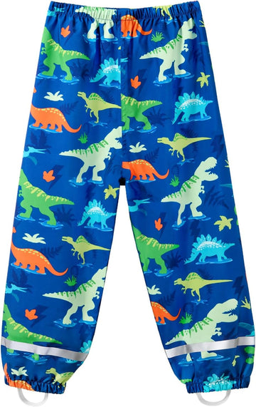 Kids Rain Pants Girls Boys Waterproof Outdoor Pants