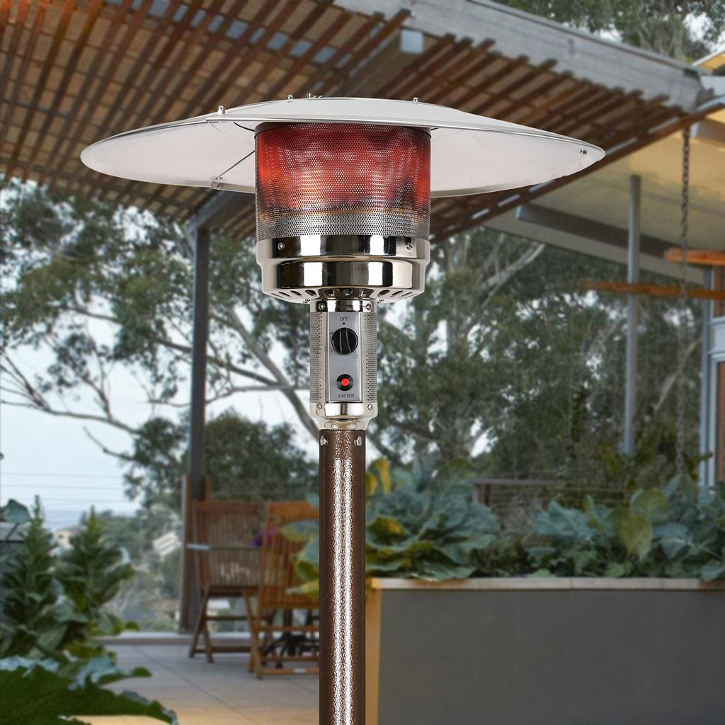 2 Units Patio Heater Reflector Shield, Aluminum Heat Reflector Shield Top for Propane Outdoor Heaters, Dome