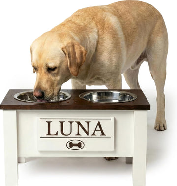 Elevated Dog Bowls for Large Dogs, Personalized Food Stand for Large Breed