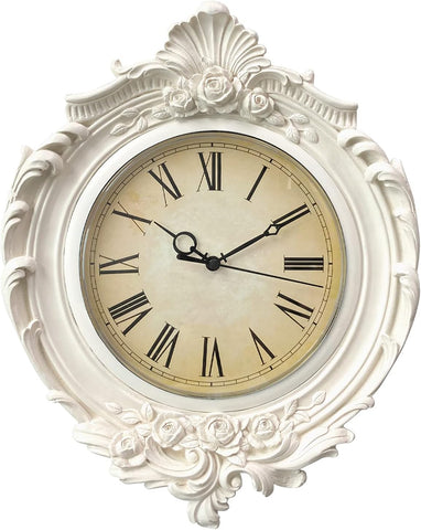 AELS 13x11 Inch Vintage Wall Clock, European Style Decorative Retro Wall Clock