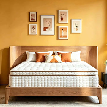 King Mattress, 12 Inch Hybrid King Size Mattress in a Box, Medium Firm Mattresses with Memory Foam & Pocket Springs
