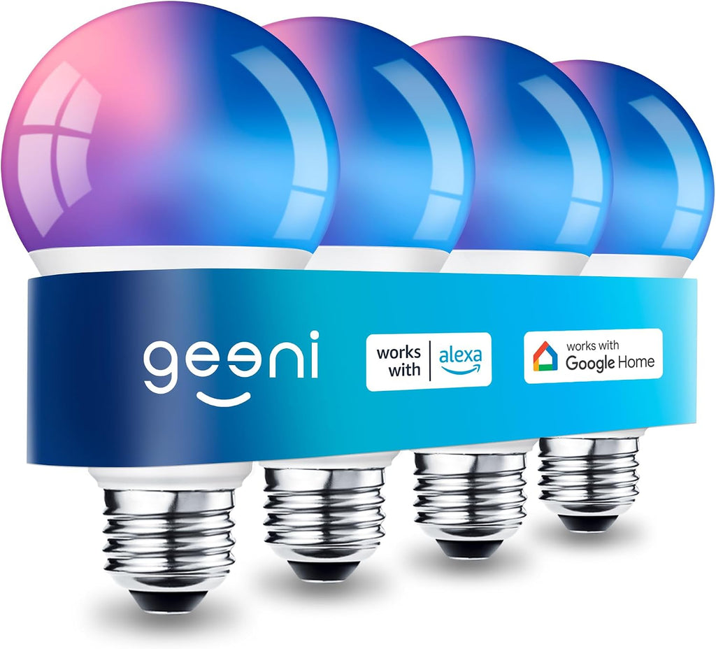 Prisma Plus 800 Dimmable Smart Light Bulbs with 2.4 GHz Wi-Fi Connectivity - Color-Changing & Tunable White, A19 LED