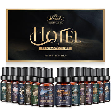 Hotel Diffuser Oils Set - Inspired 5-Star Hotel Scent Essential Oils