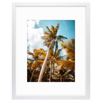 16x20 White Picture Frame with Real Glass Mat for 11x14