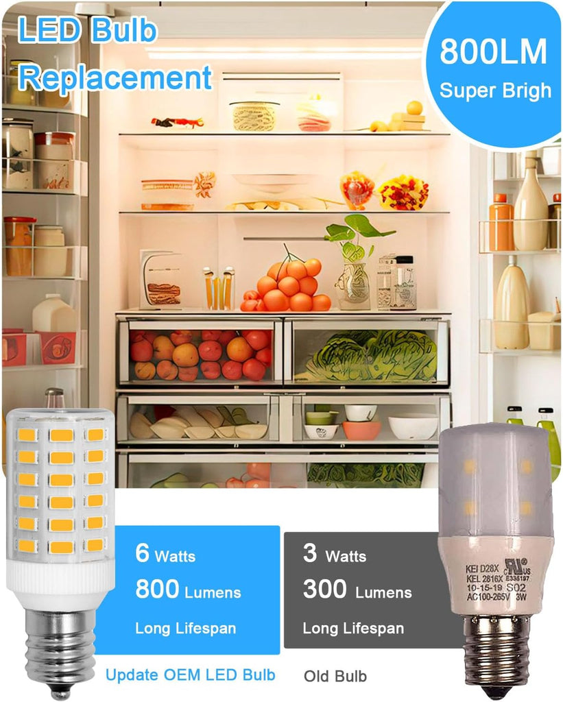 Refrigerator Bulb KEI D28X KEL2816X 3w,KEI D28K E17 3000K, AC100-265v