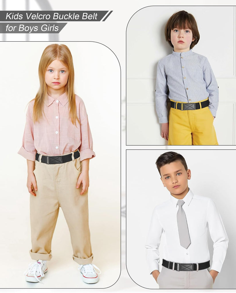 Toddler Belt for Boys & Girls, Kids Adjustable Elastic Velcro Belt