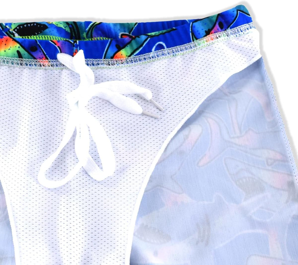 Boys Long Sleeve Rash Guard 2 Piece Swim Set UPF 50+