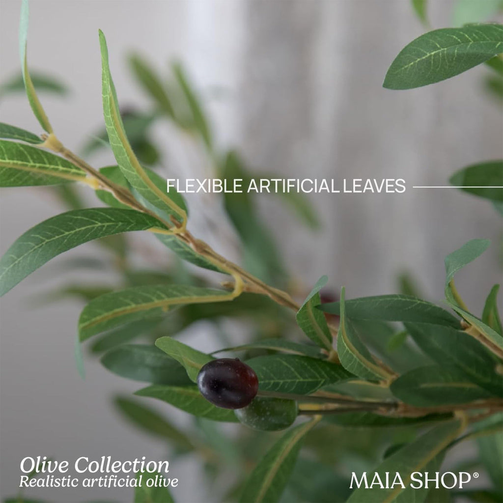 Artificial Olive Tree - 6ft Indoor Faux Plant
