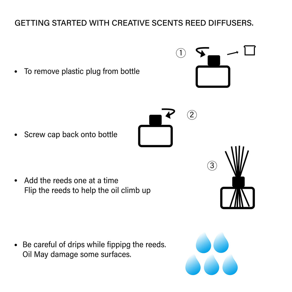Lavender Reed Diffuser Set with Sticks 3.4 Fl Oz
